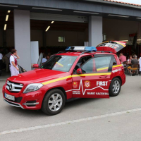 First Responder Fahrzeug bei der Einweihung